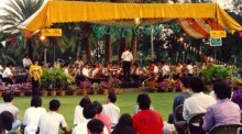 Konzertreihe im Lumpini-Park