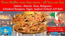 „All-You-Can-Eat“: Pizza-Buffet im Bramburi