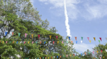 Raketenfestival in Huai Lan, Chiang Mai