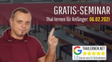 Gratis-Online-Seminar: Thai lernen für Anfänger