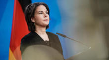 Annalena Baerbock, deutsche Bundesministerin des Auswärtigen. Foto: epa/Clemens Bilan