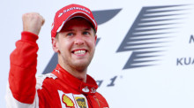 Sebastian Vettel hat Branchenführer Mercedes unruhig gemacht. Nach dem Sieg des Ferrari-Neulings wollen die Silberpfeile in Shanghai die alte Hierarchie wieder herstellen. Foto: epa/ Diego Azubel