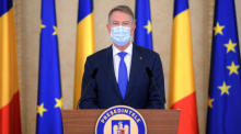 Präsident Klaus Iohannis gibt bekannt, dass die Bedingungen zur Ernennung eines neuen Premierministers noch nicht erfüllt wurden. Foto: epa/Dragos Asaftei Handout