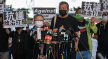 Gerichtsurteil gegen Demokratie-Aktivisten in Hongkong. Foto: epa/Jerome Favre