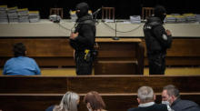 Öffentliches Hearing am slowakischen Obersten Gericht im Mordfall des Journalisten Jan Kuciak und seiner Verlobten. Foto: epa/Jakub Gavlak