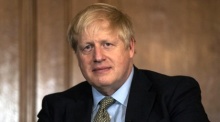 Der britische Premierminister Boris Johnson in der Downing Street 10 in London. Foto: epa/Will Oliver