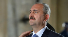 Der Türkische Justizminister Abdulhamit Gul in Ankara. Foto: epa/Str