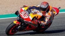 Marc Marquez, spanischer MotoGP-Pilot des Repsol Honda-Teams in Jerez. Foto: epa/Roman Rios