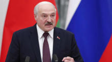 Der weißrussische Präsident Alexander Lukaschenko in Moskau. Foto: epa/Shamil Zhumatov