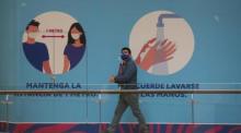 Mitten in der Pandemie wird in Chile ein wichtiges Einkaufszentrum Lateinamerikas wiedereröffnet. Foto: epa/Elvis GonzÁlez