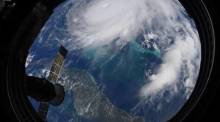 Der Hurrikan Dorian, aufgenommen von der Intenationalen Raumstation ISS aus. Foto: NASA/Dpa