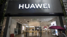 Ausstieg Großbritanniens aus dem 5G-Netz von Huawei. Foto: epa/Alex Plavevski