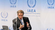 Der Generaldirektor der Internationalen Atomenergiebehörde (IAEO) Rafael Mariano Grossi. Foto: epa/Christian Bruna