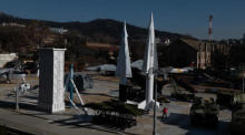 Nordkorea startet eine Hyperschallrakete. Foto:epa/Jeon Heon-kyun
