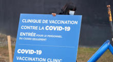 Impfung gegen Covid-19 in Kanada. Foto: epa/Andre Pichette