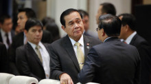  Auch der Thailands Premierminister Prayut Chan-o-cha hat an der Eröffnungssitzung des Asien-Europa-Treffen (ASEM) in Ulan Bator, Mongolei, teilgenommen. Foto: epa/Damir Sagolj / Pool