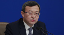 Chinas Vizehandelsminister Wang Shouwen. Foto: epa/How Hwee Young