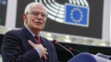 Die Hohe Vertreterin für die Auswärtigen Angelegenheiten der Europäischen Union Josep Borrell. Foto: epa/Julien Warnand