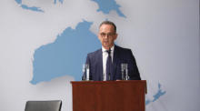 Außenminister Heiko Maas in Berlin. Foto: epa/Michele Tantussi