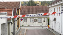 Eine Polizeisperre wird zwei Tage nach einem Anschlag in Kongsberg errichtet Foto: epa/Terje Pedersen