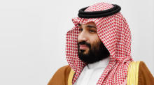 Kronprinz Mohammed bin Salman. Foto: epa/Andy Rain