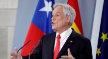 Chiles Staatschef Sebastián Piñera. Foto: epa/Juanjo Martin
