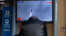 Reaktionen in Seoul auf die Raketenstarts von Pjöngjang. Foto: epa/Jeon Heon-kyun
