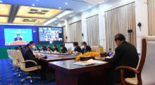 Kambodscha ist Gastgeber des 13. Asien-Europa-Treffens. Foto: epa/An Khoun Samaun / Ntc / Handout