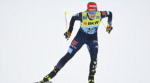 Katharina Hennig aus Deutschland in Aktion während des 10-km-Freistilwettbewerbs der Frauen beim FIS-Langlauf-Weltcup. Foto: epa/Gian Ehrenzeller