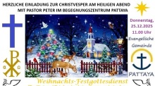 Ev. Festgottesdienst im Begegnungszentrum