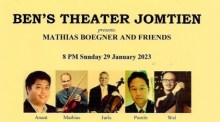Boegner & Friends in Ben's Theater