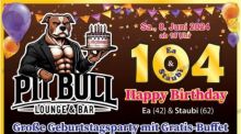 Geburtstagsfeier in der Pit Bull Lounge