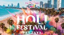 Holi-Festival am Pattaya Beach