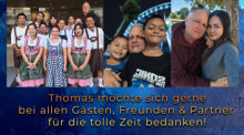 Thomas‘ Abschied im Beergarden Bramburi