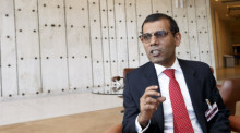  Mohamed Nasheed. Foto: epa/Salvatore Di Nolfi