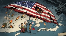 USA gebunden: Konflikte im Nahen Osten schwächen ihre Präsenz in Asien. Chinas Einfluss wächst. Foto: Der Farang (ai)
