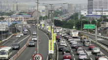 In der philippinischen Hauptstadt Manila stehen Autos jeden Tag im Stau. Foto: epa/Eugenio Loreto
