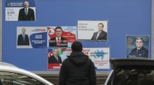 In Aserbaidschan laufen die Vorbereitungen für die Präsidentschaftswahlen. Foto: epa/Roman Ismayilov