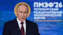 Der russische Präsident Wladimir Putin. Foto: epa/Alexander Nemenov
