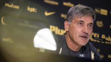 Felice Mazzu, der Cheftrainer von Anderlecht. Foto: epa/Anthony Anex