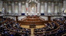 Wahlen zum Präsidenten des portugiesischen Parlaments in Lissabon. Foto: epa/Filipe Amorim
