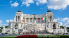 Denkmal für Vittorio Emanuele II in Rom. Foto: Pixabay/Serghei Topor