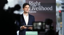 Preisträger des Right Livelihood Award bekannt gegeben. Foto: epa/Jessica Gow
