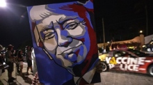 Fans des ehemaligen US-Präsidenten Donald Trump. Foto: epa/Cristobal Herrera-ulashkevich