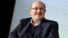 Der indisch-britische Schriftsteller Salman Rushdie. Foto: epa/Hayoung Jeon