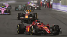 Charles Leclerc (vorne), Formel-1-Fahrer der Scuderia Ferrari in Monaco, in Aktion. Foto: epa/Str