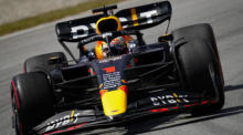 Niederländischer Formel-1-Fahrer Max Verstappen von Red Bull. Foto: epa/Enric Fontcuberta