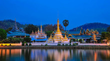 Wat Chong Kham, Mae Hong Son. Foto: Tourism Authority Of Thailand