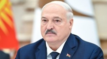 Der belarussische Präsident Lukaschenko beim Gipfel der Eurasischen Wirtschaftsunion in Minsk, Belarus. Foto: epa/Sergei Bobylev