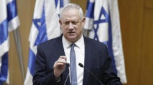 Der israelische Verteidigungsminister Benny Gantz. Foto: epa/Atef Safadi